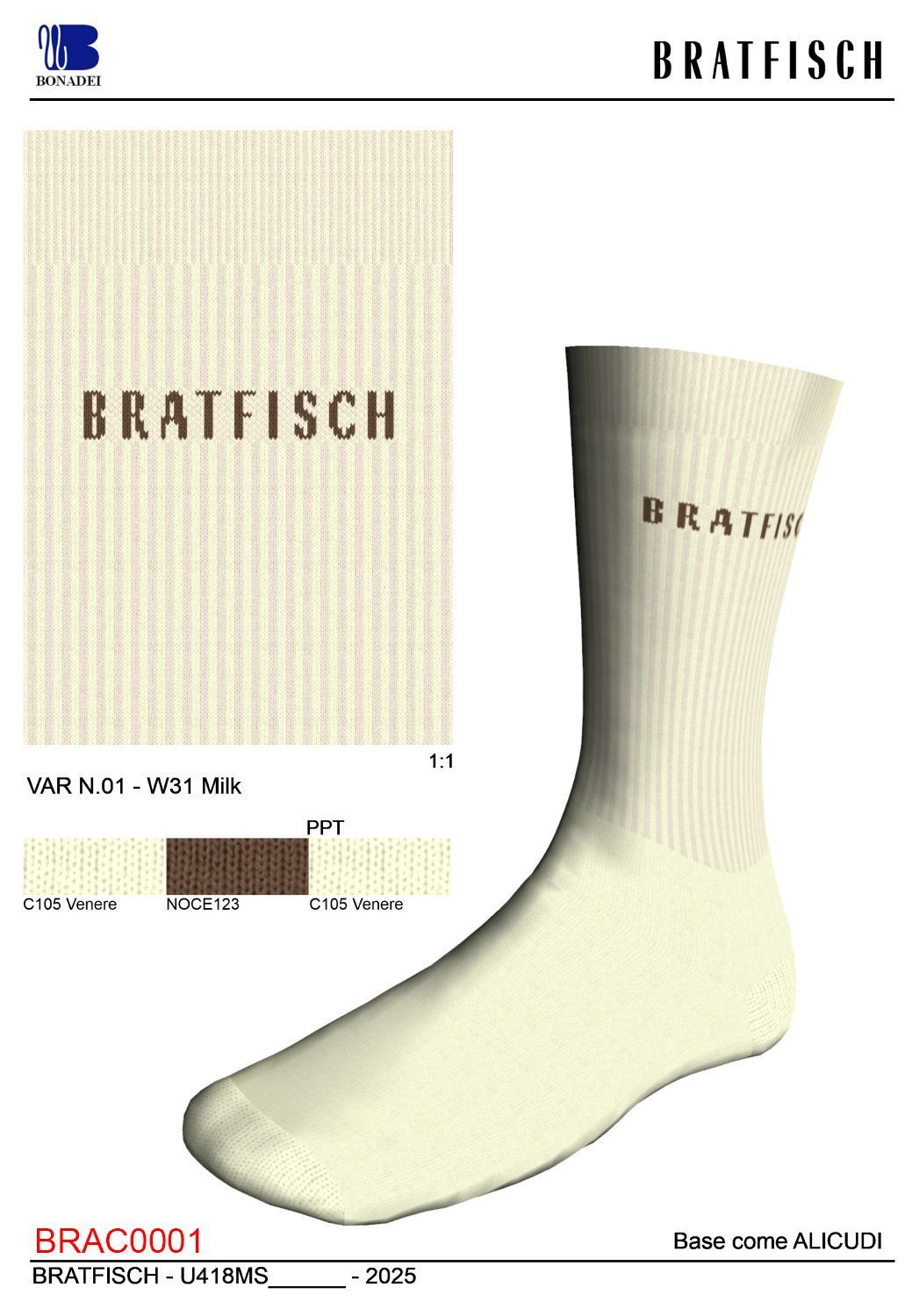 BRATFISCH_SPORT_SOCKS BRAC0001